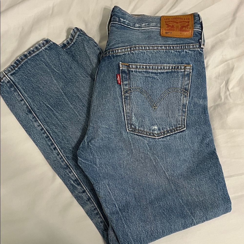 Levi's Classic Straight Blue Jeans